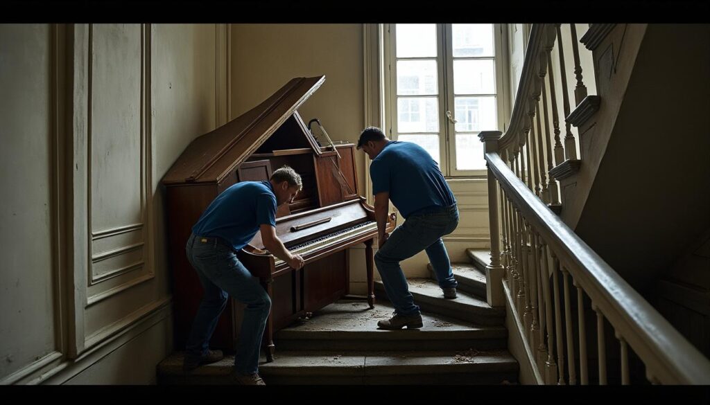 Déménager un piano droit : guide complet pour un transport sécurisé