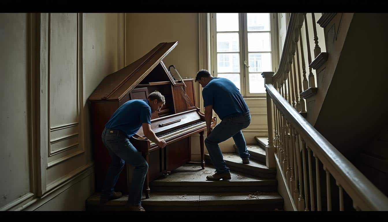 Déménager un piano droit : guide complet pour un transport sécurisé