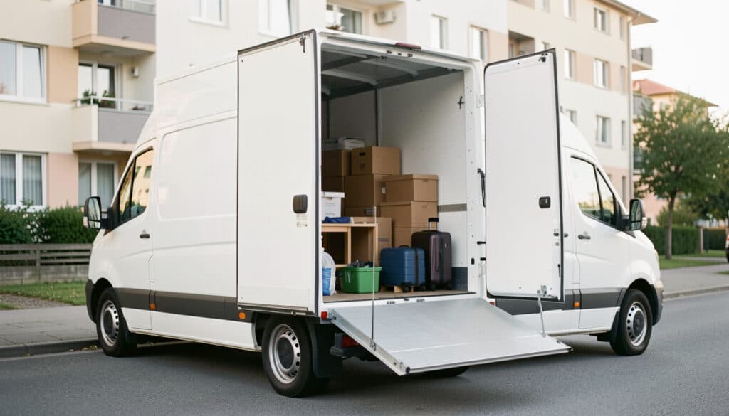 Camion de 12 m³ : volume, chargement et location