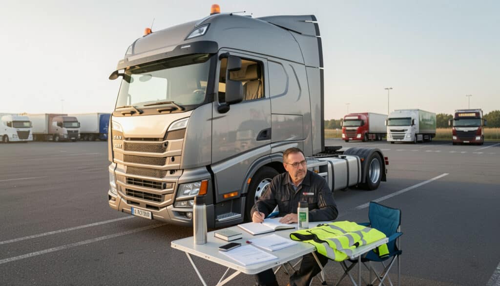 Découcher en transport routier : règles et calcul