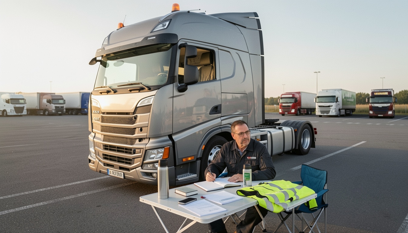 Découcher en transport routier : règles et calcul