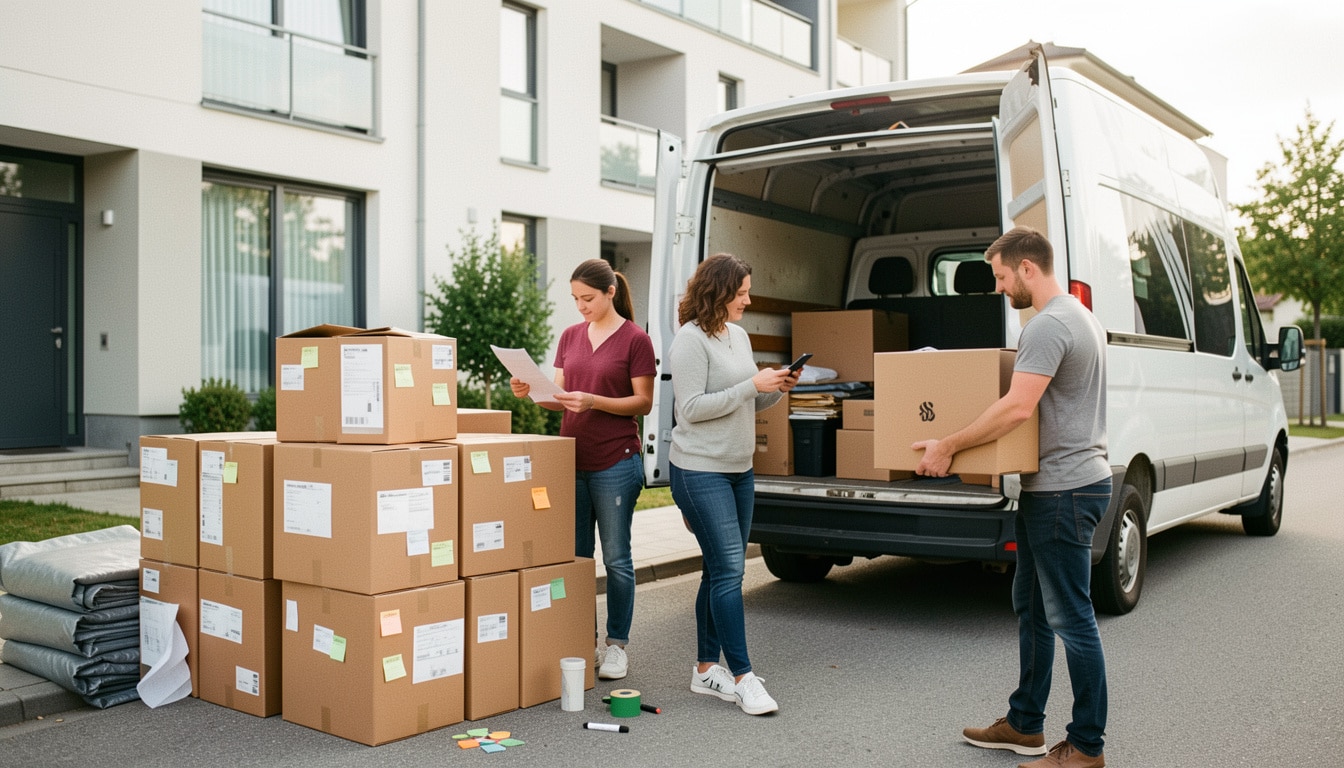 Déménagement groupé : comment réduire les frais