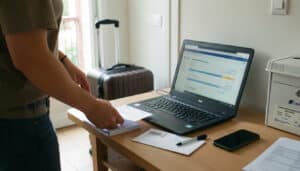 Réexpédition temporaire du courrier avec La Poste