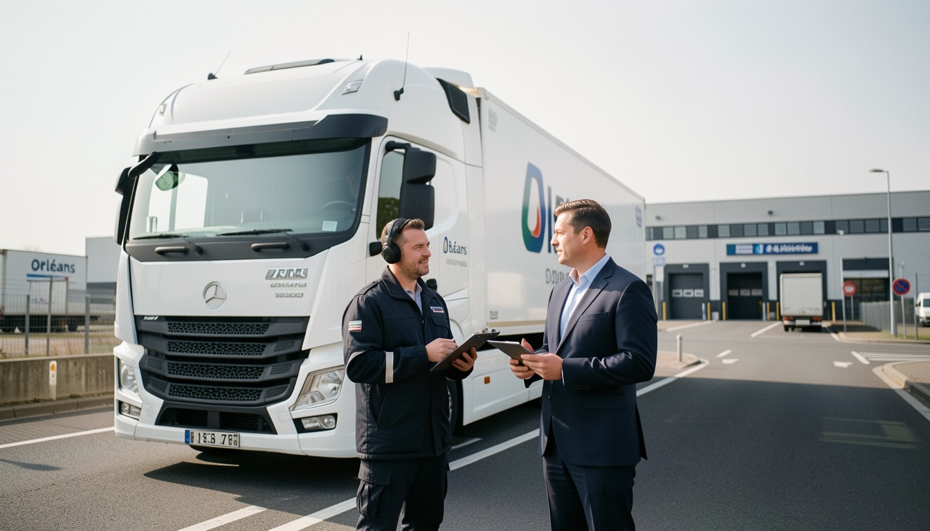 Transport routier à Orléans : choisir le bon prestataire